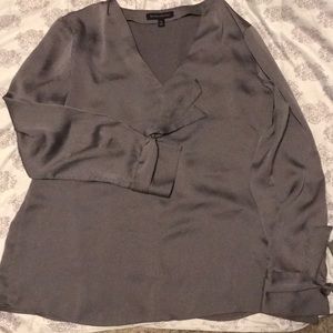 Women’s Silk Grey blouse